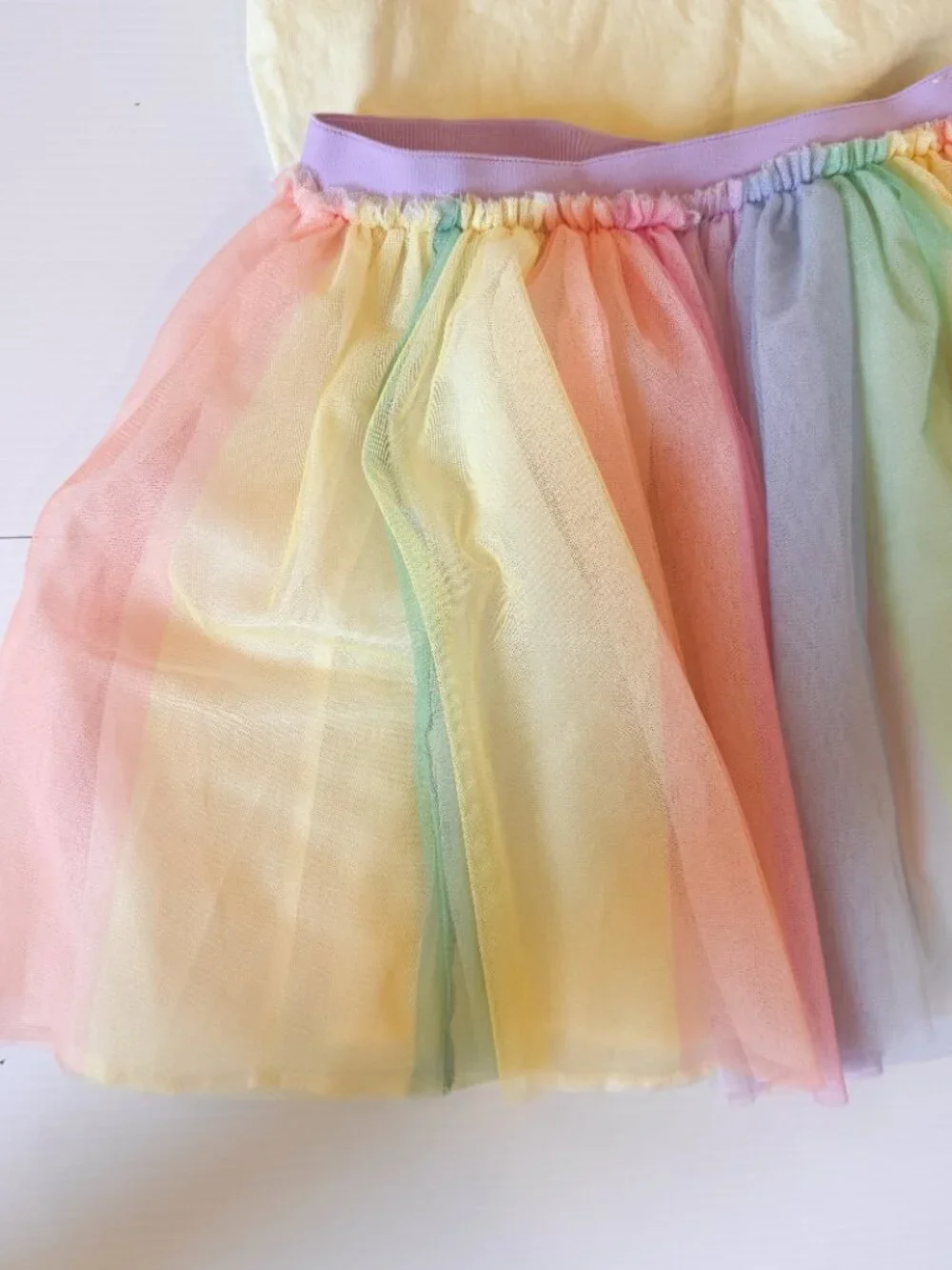 Disney Fantasyland Carousel T shirt‎ and rainbow skirt sister sets 8 & 10
